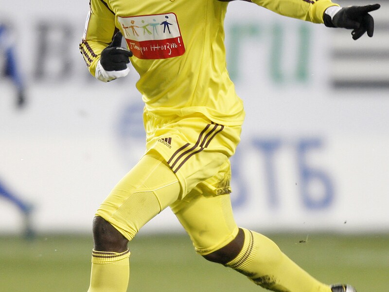 Christopher Samba speelt bij Anzhi ondermeer samen met Boussoufa, Carcela en Eto'o.