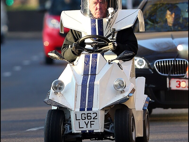 Archiefbeeld: Een passage van Top Gear gaat niet onopvallend voorbij.