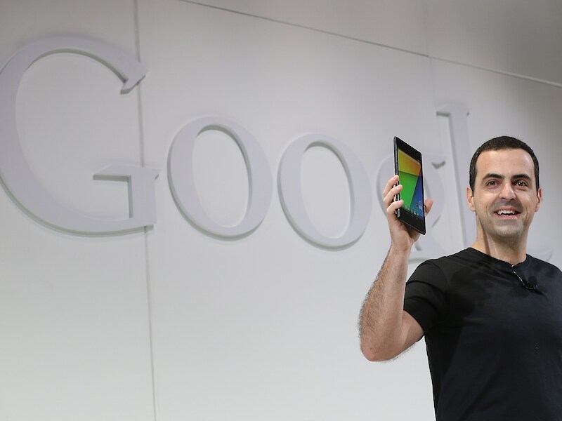 Hugo Barra, vicepresident bij Android, presenteerde in juli 2013 de Nexus 7.