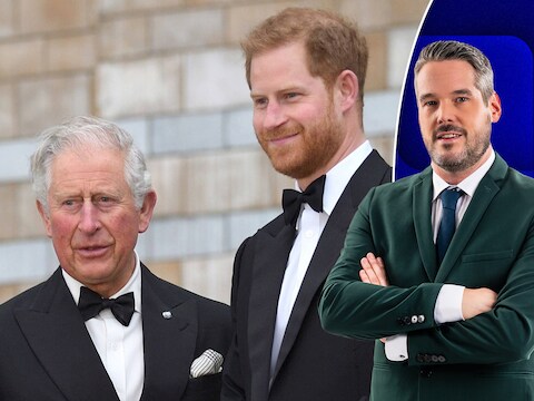Koning Charles en prins Harry / Wim Dehandschutter