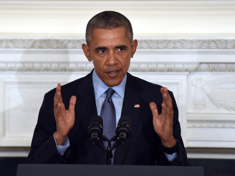 Amerikaans president Barack Obama.