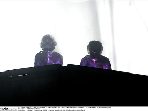 Daft Punk in 2006 op Pukkelpop.