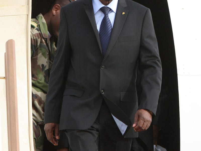 Interimpresident DionTraoré.