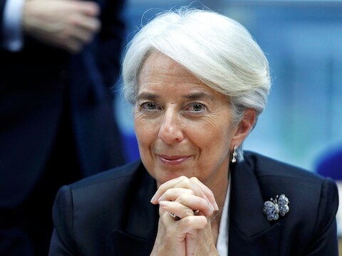 Christine Lagarde.