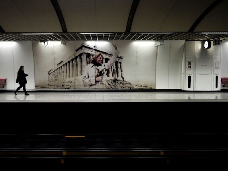 Ook de werknemers van de metro in Athene leggen het werk neer.