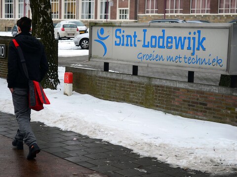 De politie van Genk was extra waakzaam in en rond de stad na de steekpartij in de Genkse school Sint-Lodewijk.