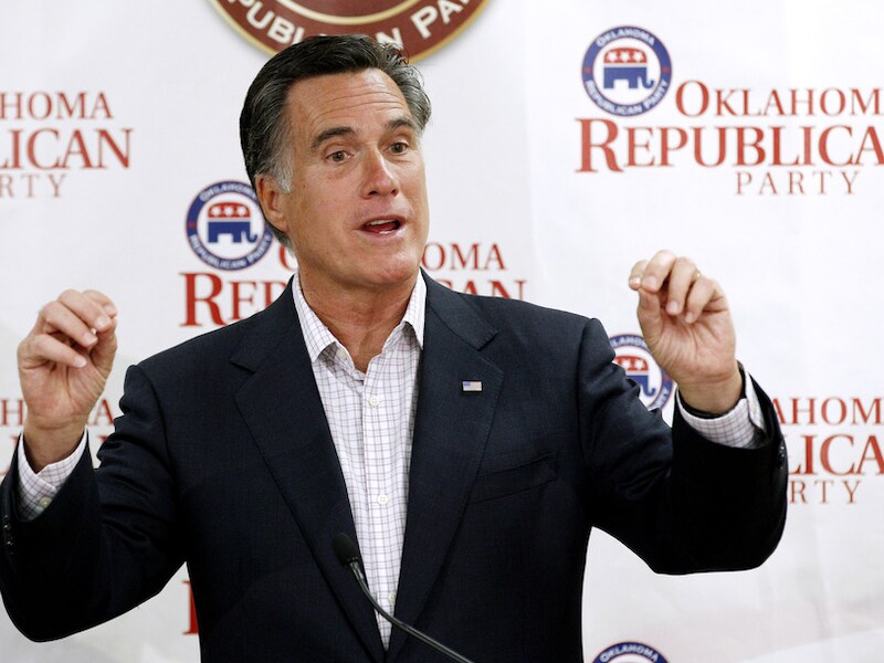 Mitt Romney.