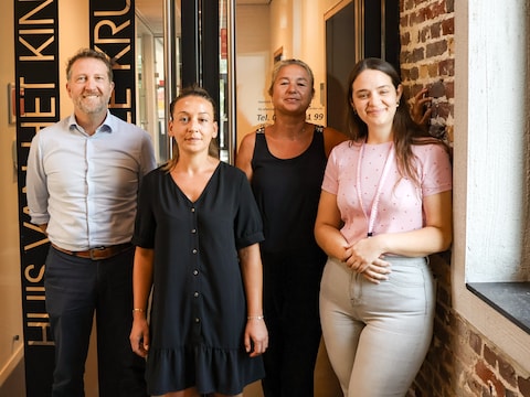 Het team van het Huis van het Kind in Maldegem.
