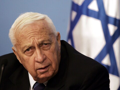 Archieffoto Ariel Sharon