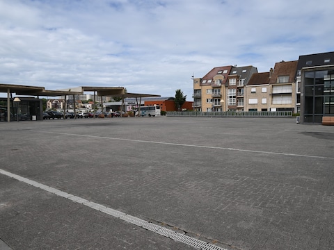 De Markt in Middelkerke.