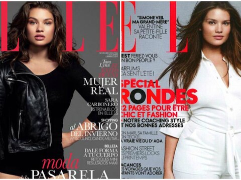 Model Tara Lynn doet boekje open over plus size.