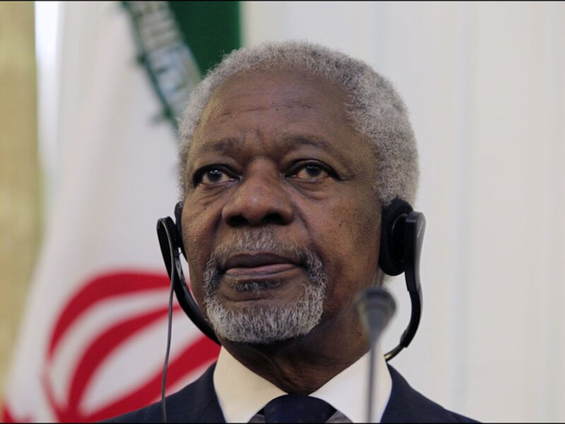 Kofi Annan.