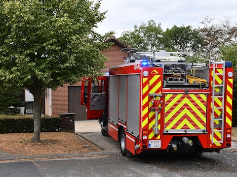 De brandweer rukte uit naar de Runenstraat in Roeselare.