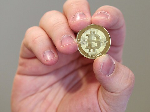 Een bitcoin
