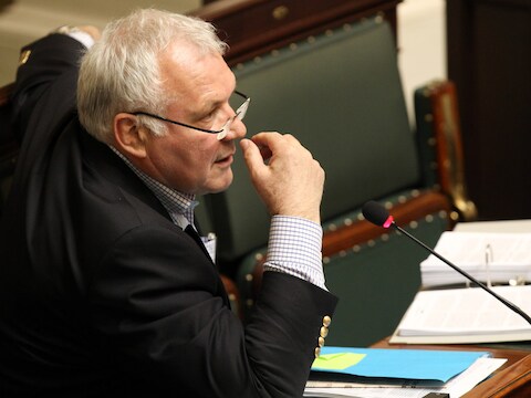 Jean-Marie Dedecker (LDD) zou niet gelekt hebben, aldus Jan Jambon (N-VA).