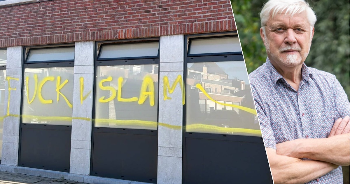 Gemeentebestuur veroordeelt bekladdingen van moskee Tawfieq: “Vandalisme en haatboodschappen hebben 