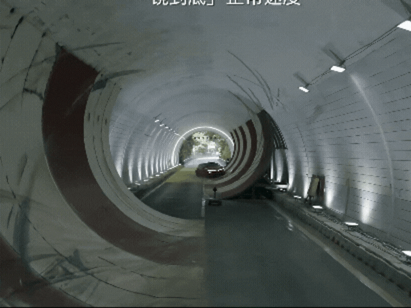Chinese SUV maakt looping in tunnel, maar tijdens oefening gaat het mis