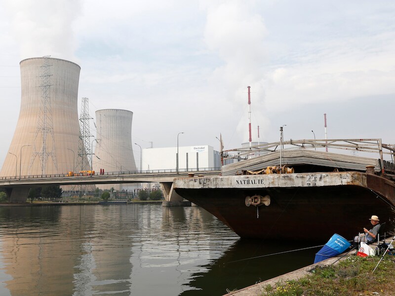 De kerncentrale van Tihange.