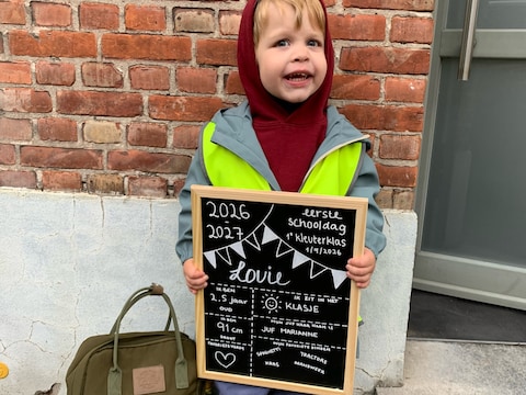 Louie gaat naar de kleuterschool