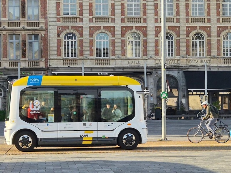 De autonome shuttles zijn in de prijzen gevallen.