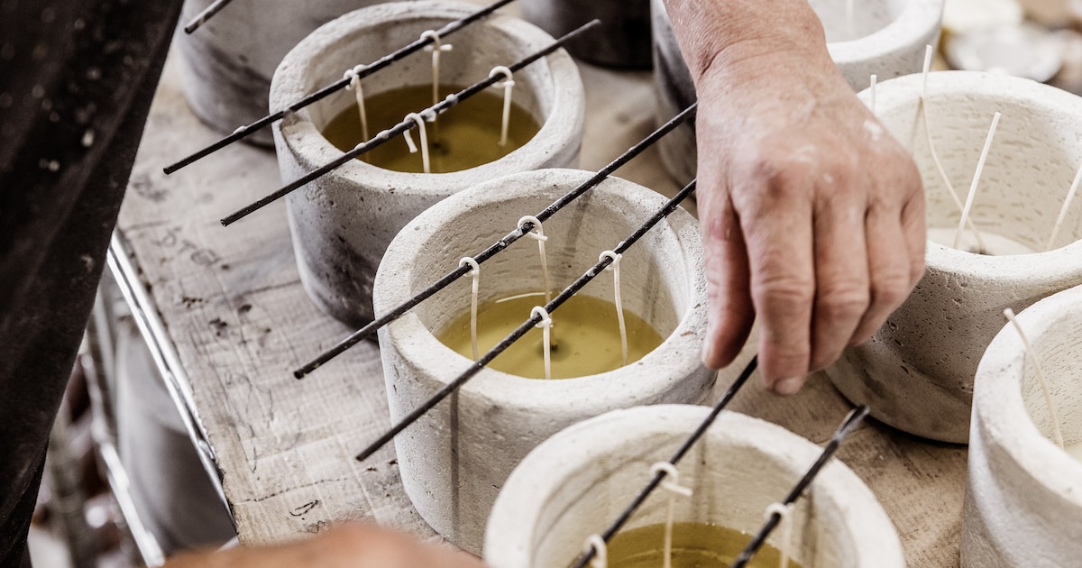 Workshop geurkaarsen maken voor Kerst op 22 december in Schelle