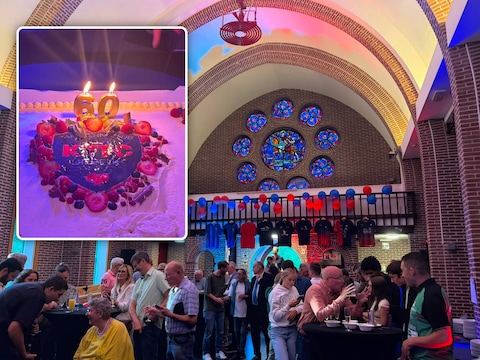 KTTC Dilbeek vierde zaterdag zijn 60ste verjaardag in het Castelhof in Sint-Martens-Bodegem met onder meer een quiz, walking dinner en een showmatch tussen Laurens Devos en Kilomo Vitta., Inzet: KTTC Dilbeek vierde zaterdag zijn 60ste verjaardag in het Castelhof in Sint-Martens-Bodegem met onder meer een quiz, walking dinner en een showmatch tussen Laurens Devos en Kilomo Vitta.