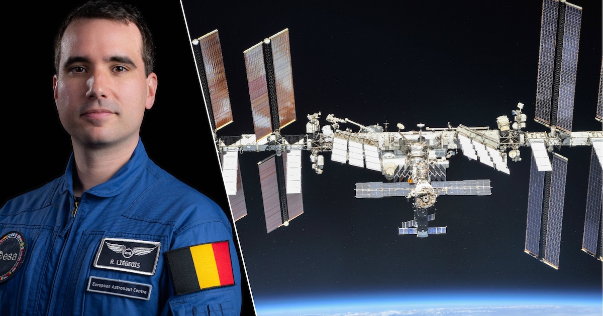 Belgische astronaut Raphaël Liégeois vliegt in 2026 naar internationaal ...