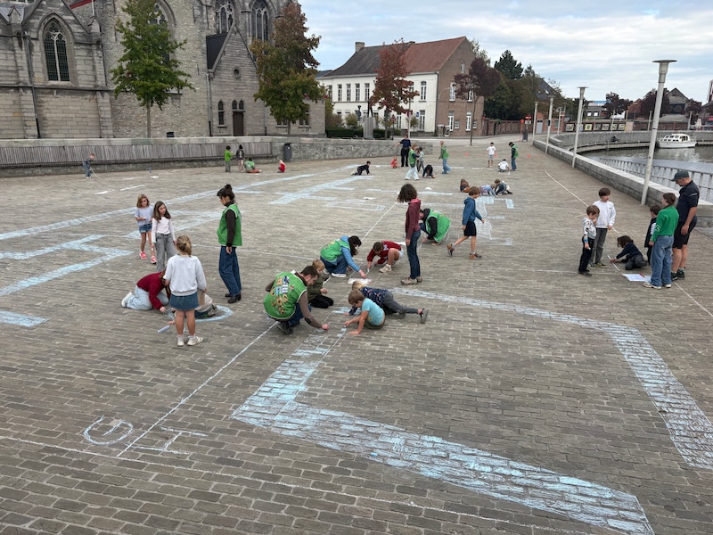 Krijt het Verleden in Deinze. 