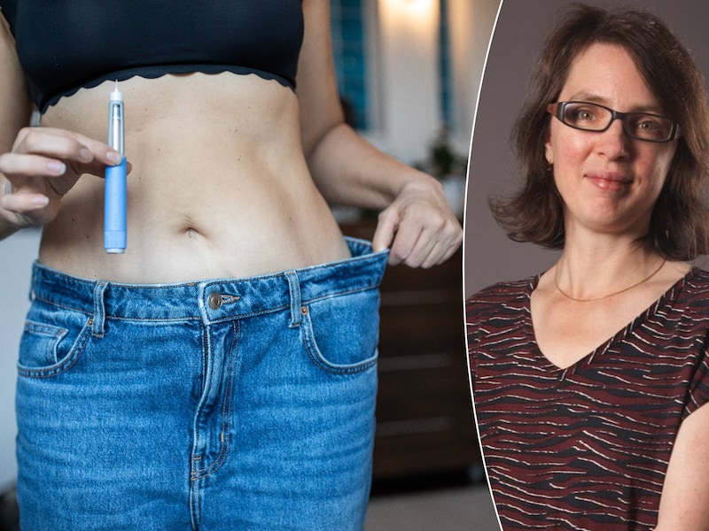 Elske Vrieze legt uit waarom sommige mensen zich nadat ze zijn afgevallen nog steeds dik voelen.