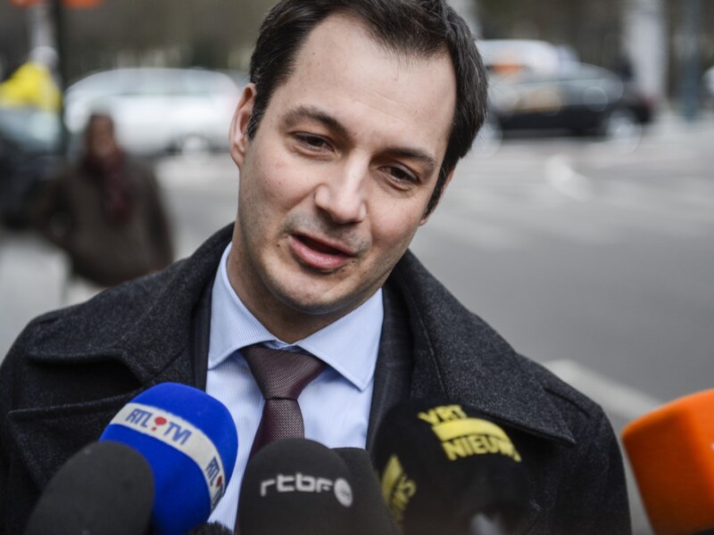 Minister van Pensioenen Alexander De Croo.