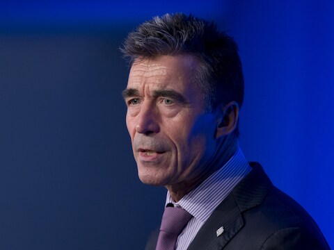 Secretaris-generaal van de NAVO, Anders Fogh Rasmussen.