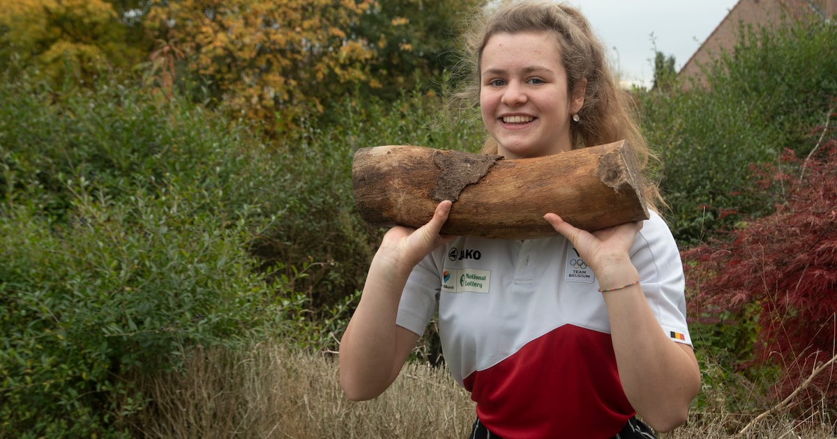 Op bezoek bij Nina Sterckx (16), Belgisch toptalent gewichtheffen: “Ik ...