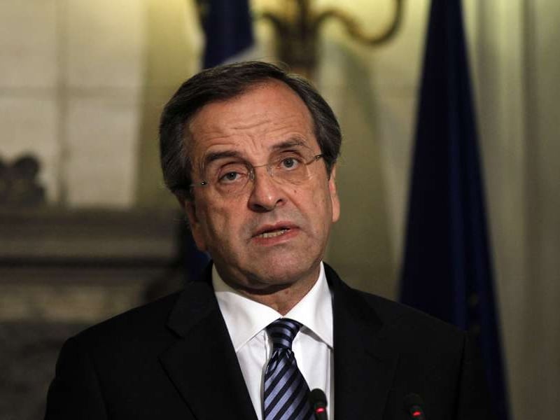Grieks premier Antonis Samaras