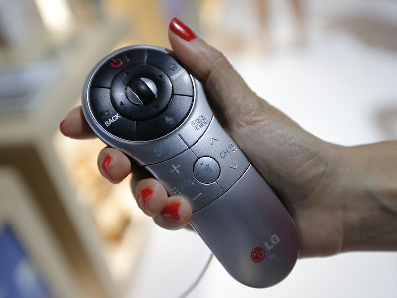De Magic Remote van LG.