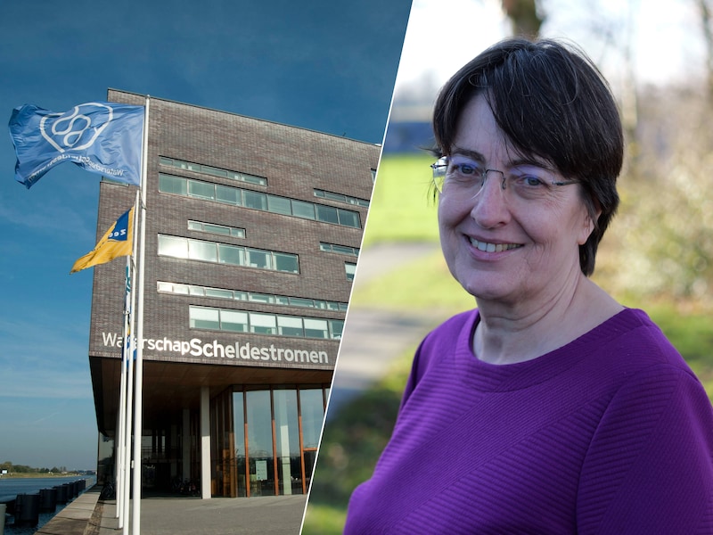 Het kantoor van Waterschap Scheldestromen in Middelburg. / Carla Michielsen, dagelijks bestuurder van waterschap Scheldestromen.