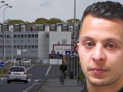 De Fleury-Merogis gevangenis in Parijs, waar Abdeslam is opgesloten.