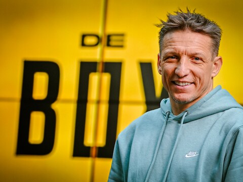 Wesley Sonck voor het eerst als presentator bij VTM.