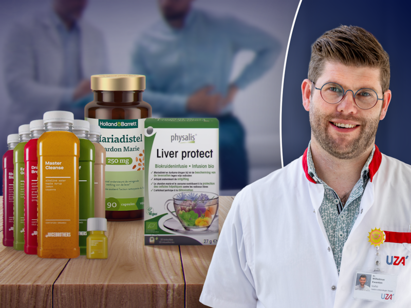 Dokter Wilhelmus Kwanten fileert tien populaire middeltjes en geeft ook vier tips voor een gezonde lever.