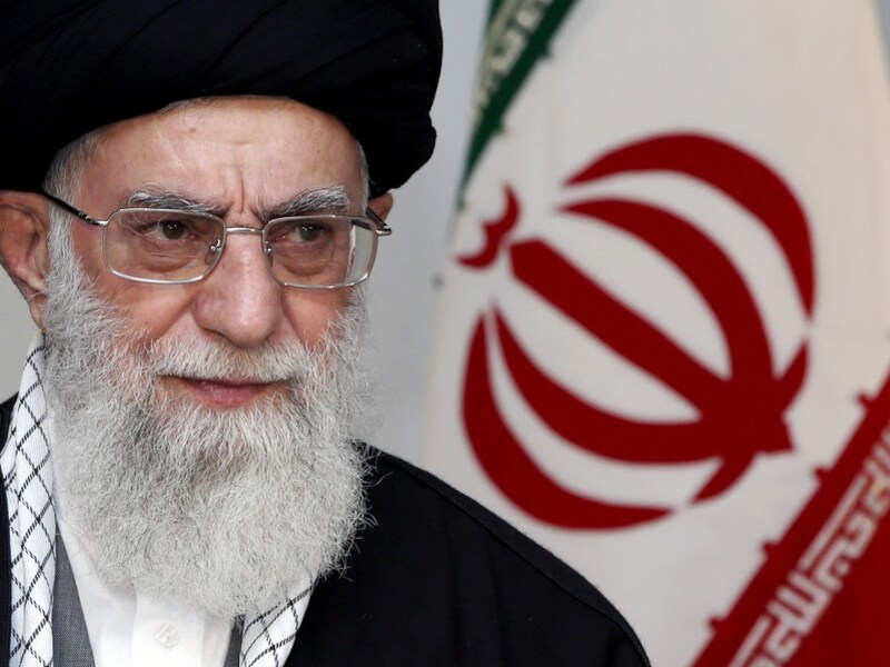 Ayatollah Ali Khamenei, de hoogste geestelijke leider van Iran.