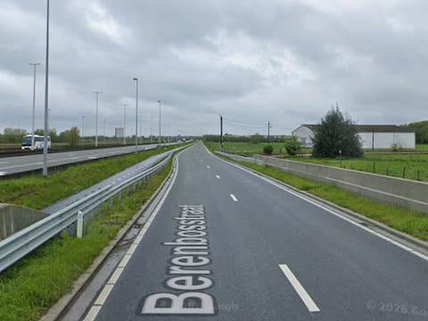 Een man werd geflitst in de Berenbosstraat in Zelzate.