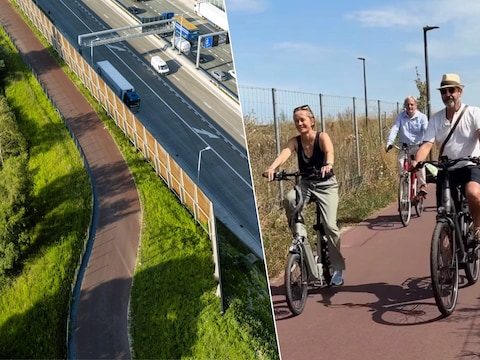 Zondag werd Ringpark West in Antwerpen officieel geopend.