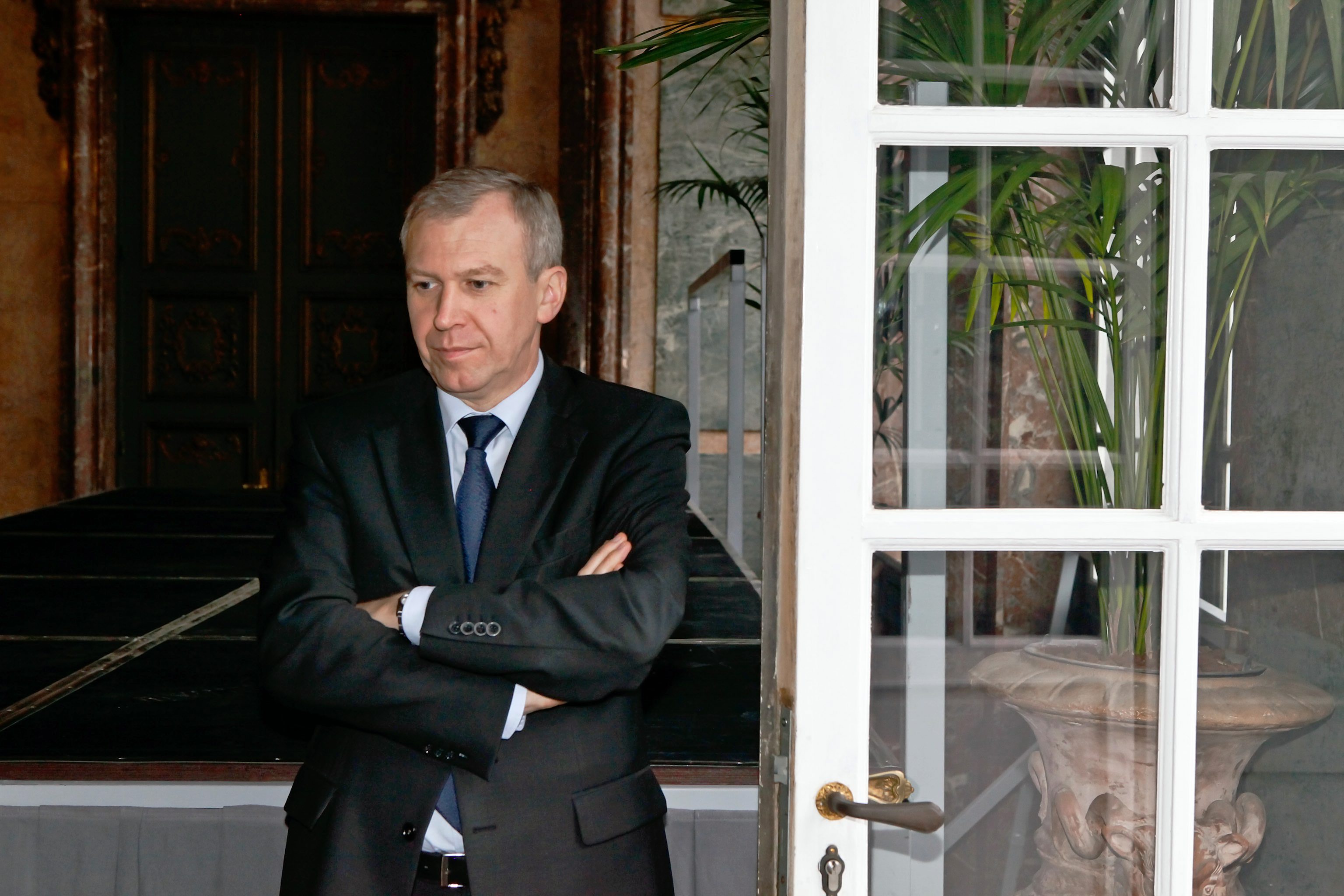 Ontslagnemend premier Yves Leterme (CD&amp;V).