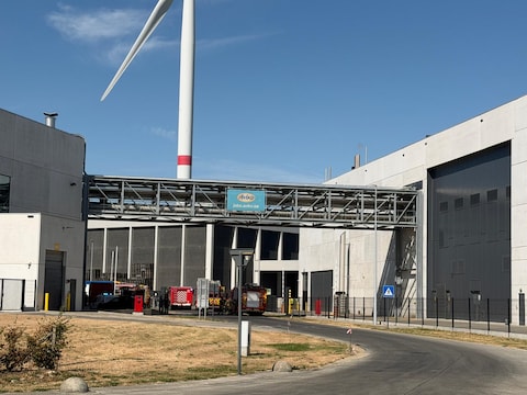 Bij aardappelverwerkend bedrijf Aviko in Poperinge brak brand uit aan een bakoven