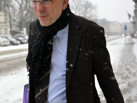 Minister van Financiën Koen Geens