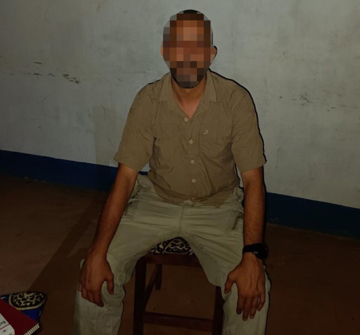 Esta foto del trabajador de una ONG belga captada por Wagner circula en las redes sociales.