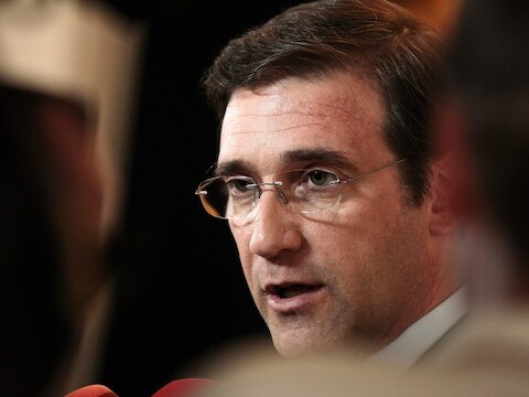 Premier Pedro Passos Coelho.