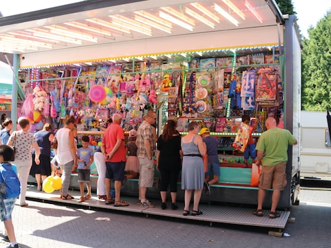 De kermis in Aartselaar.