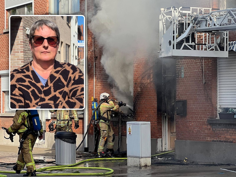 “Het gaat niet meer, ik geraak niet meer naar buiten”: buurvrouw Viviane hoorde Chrisje (67) nog roepen vanuit brandende woning in Niel