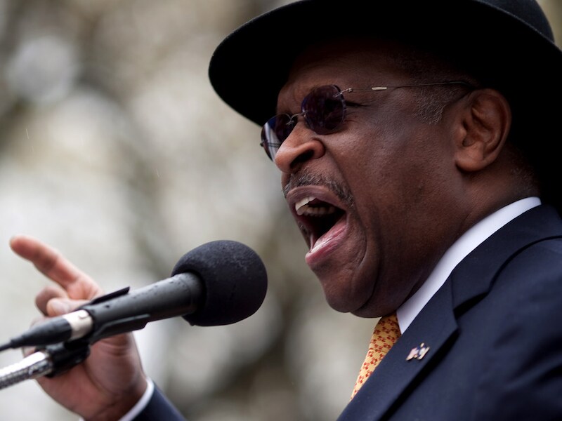 Herman Cain.