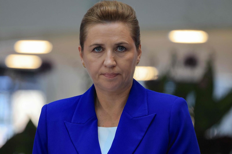 La primera ministra danesa, Mette Frederiksen. 
